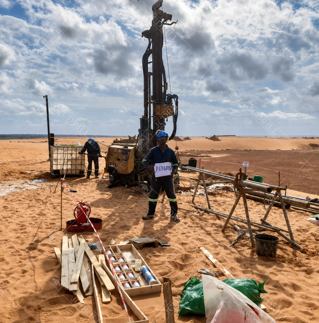 Ultimi casi aziendali Precisione di campionamento del nucleo a 50 m di profondità con la piattaforma di perforazione del nucleo di diamante JCD200