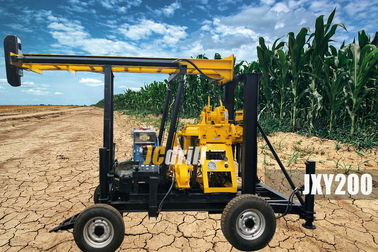 comprare Impianto di perforazione della trivellazione dell'acqua montato rimorchio mobile con capacità di perforazione di 200m fabbricazione online