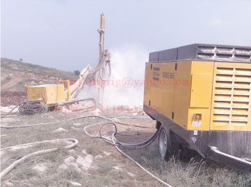 Un buon prezzo. Doppio compressore d'aria del motore diesel di Flighted, compressore d'aria estraente della vite di perforazione in linea