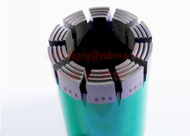 comprare Pezzo di carotiere impregnato alta velocità del diamante per la perforazione di esplorazione di estrazione mineraria della roccia fabbricazione online