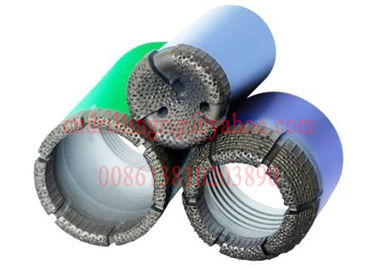 comprare Bene durevole del pezzo di centro del diamante della scarpa per tubi del diamante di nanowatt HW impregnato fabbricazione online