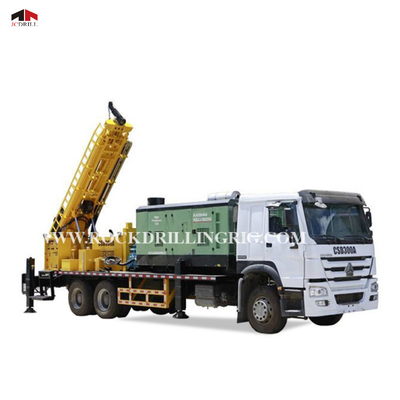 comprare Trivellazione idraulica Rig Machine dell'acqua di Dth montata camion 6 x 4 fabbricazione online