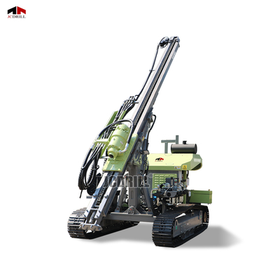 comprare Trapano compatto di superficie versatile pneumatico diesel per perforazione DTH e a elica fabbricazione online