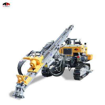 comprare Doppia motore Compatta dimensione Dth Pneumatica perforazione per crawler montata perforazione completamente idraulica fabbricazione online