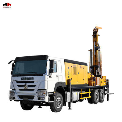 comprare Truck Mounted Deep Mineral Exploration Sampling RC Wireline Diamond Core Drilling Rig fabbricazione online