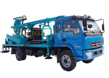 comprare Il camion ha montato l'impianto di perforazione idraulico della trivellazione dell'acqua della perforatrice del pozzo trivellato di profondità del foro di 210m fabbricazione online