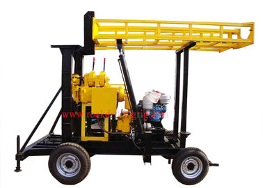 comprare Materiale di trivellazione del pozzo trivellato dell'acqua montato rimorchio JXY200 con capacità di perforazione di 200m fabbricazione online