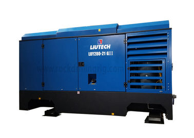 comprare Operazione facile diesel della vite dell'atlante portatile motorizzato diesel del compressore d'aria fabbricazione online