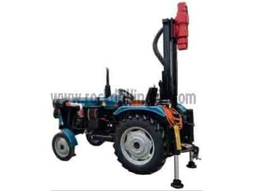 comprare Impianto di perforazione di trapano portatile montato trattore idraulico della ruota della macchina della trivellazione dell'acqua fabbricazione online