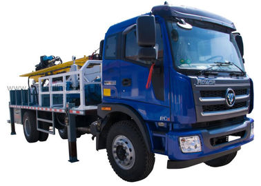 comprare coppia di torsione idraulica di rotazione della piattaforma di produzione di Borewell della piattaforma di produzione del camion di profondità di 300m 4500nm fabbricazione online