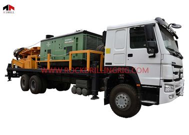 comprare 20T macchina idraulica dell'impianto di perforazione della trivellazione dell'acqua del pozzo trivellato dell'aria DTH con il compressore d'aria fabbricazione online