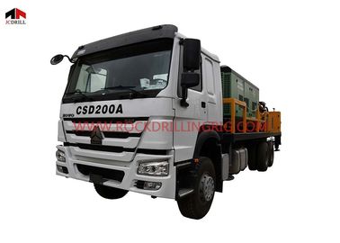 comprare Impianto di perforazione idraulico della trivellazione dell'acqua di 200m montato camion fabbricazione online