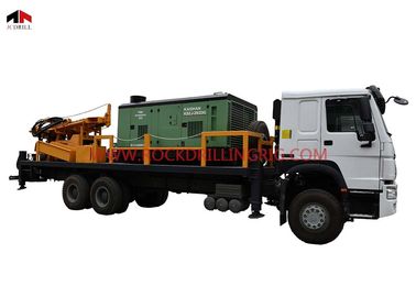 comprare Impianto di perforazione della trivellazione dell'acqua del pozzo trivellato montato 6 x 4 camion con il compressore d'aria fabbricazione online