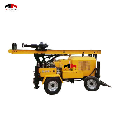 comprare Il rimorchio portatile ha montato il piccolo impianto di perforazione idraulico della trivellazione 44KW fabbricazione online