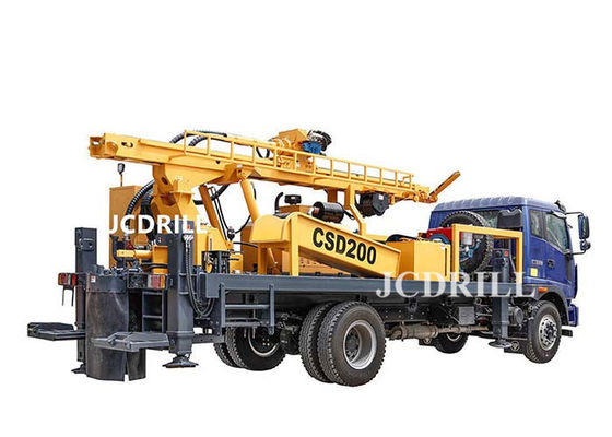 comprare Metri idraulici completi di iso i 200 trasportano la perforazione su autocarro montata Rig Machine dell'acqua fabbricazione online