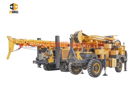 comprare Trivellazione idraulica Rig Farming Machinery dell'acqua del Cms montata rimorchio TWD600 fabbricazione online