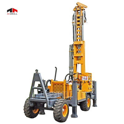 comprare Il rimorchio ha montato il motore idraulico del CMS di Rig Rotation della trivellazione dell'acqua di 150mm fabbricazione online