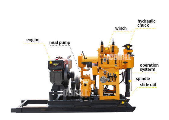 comprare Impianti di perforazione multifunzionali della trivellazione dell'acqua di Borewell 130m fabbricazione online