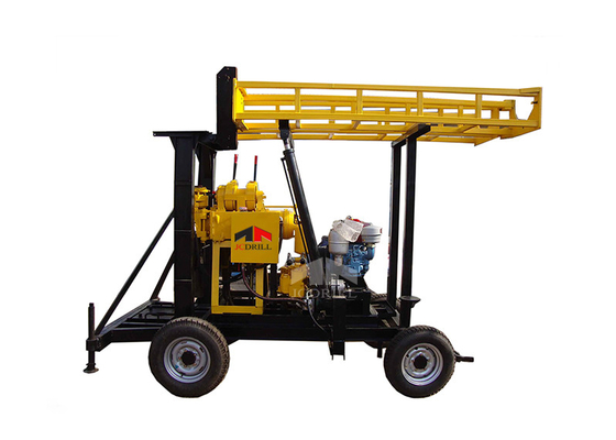 comprare 200m rimorchio portatile per l'acqua pozzo di trivellazione rig idraulica foratura fabbricazione online