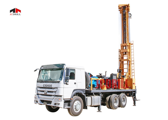 comprare 6 x 4 piattaforma di produzione montata camion del pozzo trivellato dell'impianto di perforazione 600m della trivellazione dell'acqua fabbricazione online
