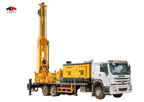 comprare la perforatrice del pozzo trivellato dell'acqua di 300m, camion ha montato l'attrezzatura di scavatura del pozzo d'acqua fabbricazione online