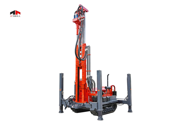 comprare Il cingolo ha montato la macchina idraulica della trivellazione dell'acqua con 112kw a diesel fabbricazione online