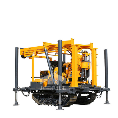 comprare Il cingolo ha montato la trivellazione Rig Diesel Borehole Small Air di 130m idraulico fabbricazione online