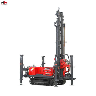 CWD400T Crawler Rig per la perforazione di pozzi idraulici Cummins