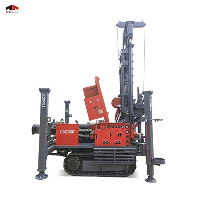 CWD200T Perforatrice cingolata per pozzi d'acqua, profondità 2000m, coppia 5500Nm