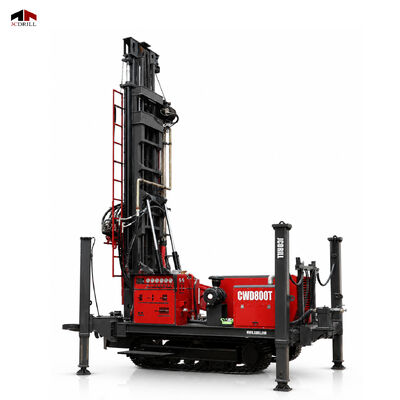 Un buon prezzo. CWD800T Crawler Hydraulic Water Well Drilling Rig for Deep Borehole Drilling In linea