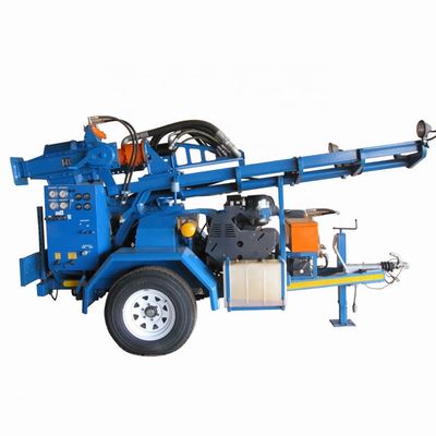 Un buon prezzo. impianto di perforazione di trapano montato rimorchio idraulico di 2300r/Min 80 giri/min. 89mm in linea