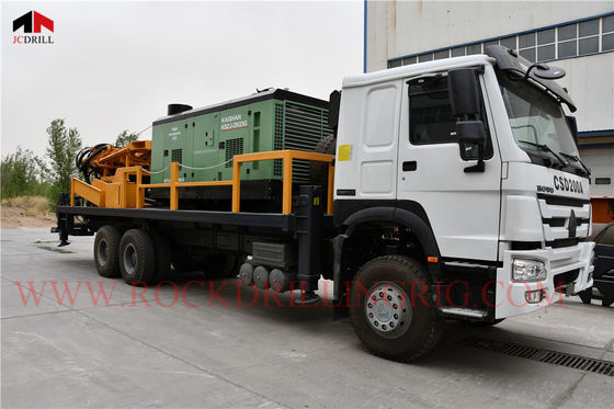 Un buon prezzo. perforazione idraulica rotatoria Rig Machine With Air Compressor dell'acqua di 114mm 200m in linea