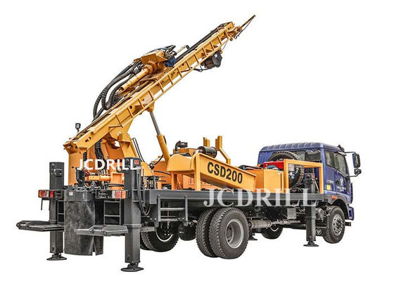 Un buon prezzo. camion profondo della trivellazione dell'acqua del pozzo trivellato CSD200 di 200m in linea