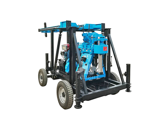 Un buon prezzo. 22hp trivellazione idraulica Rig Blue Colour del motore diesel 200m in linea