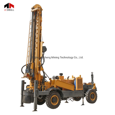 Un buon prezzo. Trivellazione Rig Machine dell'acqua del pozzo trivellato di Dth dell'aria montata rimorchio 300m in linea