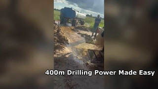 L'impianto di perforazione per pozzi d'acqua montato su camion CSD400A completa con successo le operazioni sul campo in Sud America