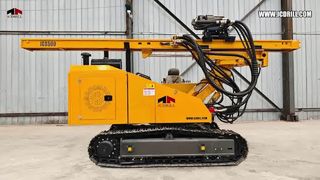 L'impianto di perforazione fotovoltaico JCS500 è un versatile impianto idraulico cingolato realizzato appositamente per